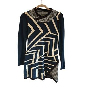 TITLE NINE Merino Wool Brazen Sweater Dress Tunic‎ S